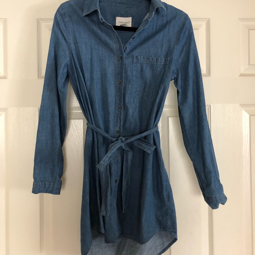 Denim dress